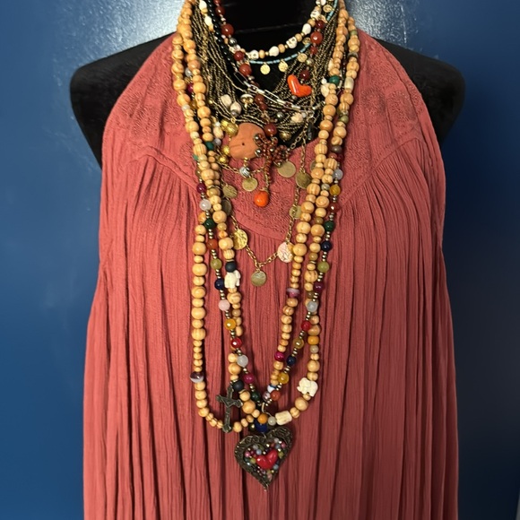 FREE PEOPLE flowy maxi dress #freepeople - Picture 1 of 7